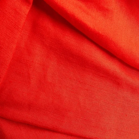 Frame Twist Front Sleeveless Dress Red Orange X Small - Picture 4 of 10